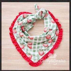 Strawberry Dog Bandana